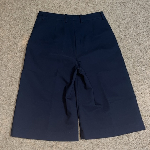 3.1 Phillip Lim Wool Culottes Navy Blue 8 - Picture 8 of 11